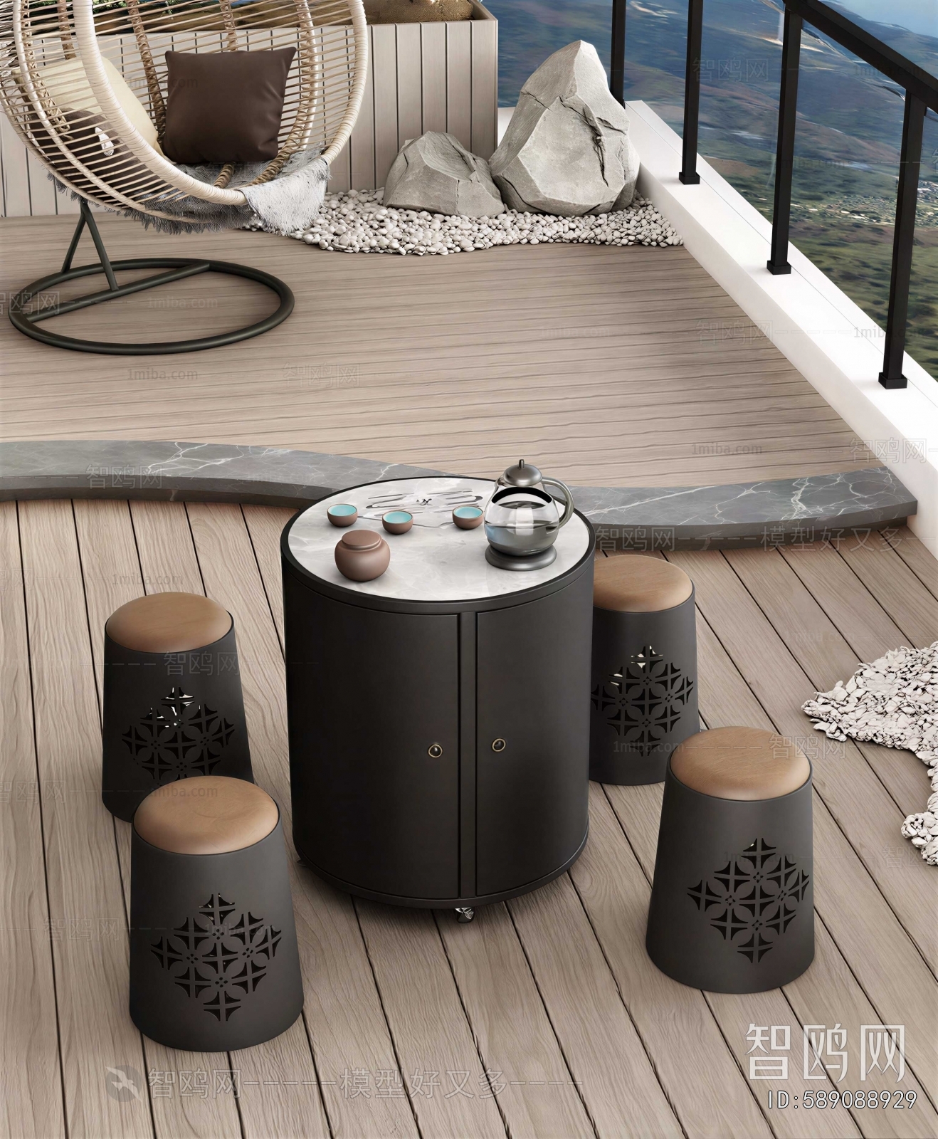 Modern Tea Tables And Chairs