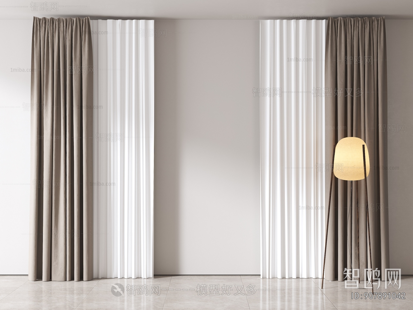 Modern The Curtain