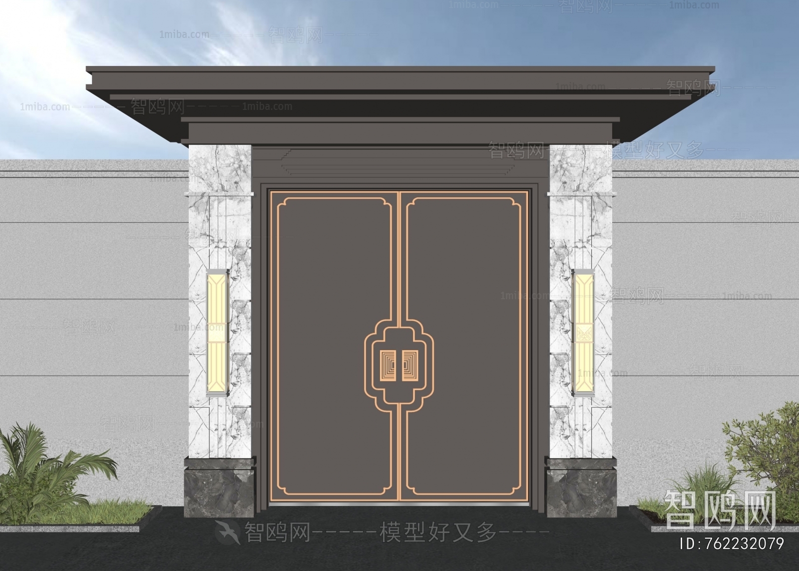 New Chinese Style Gate