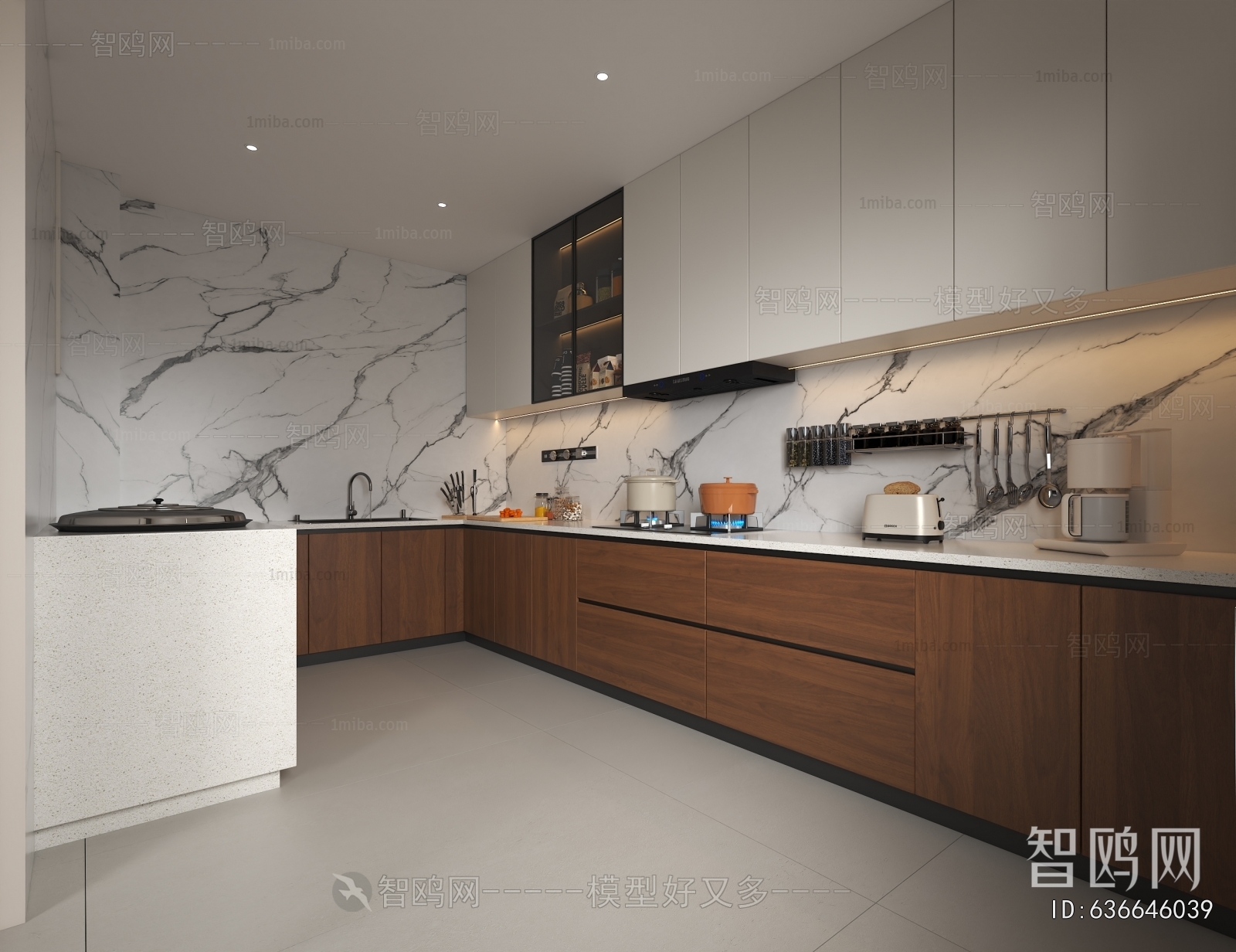 Modern The Kitchen