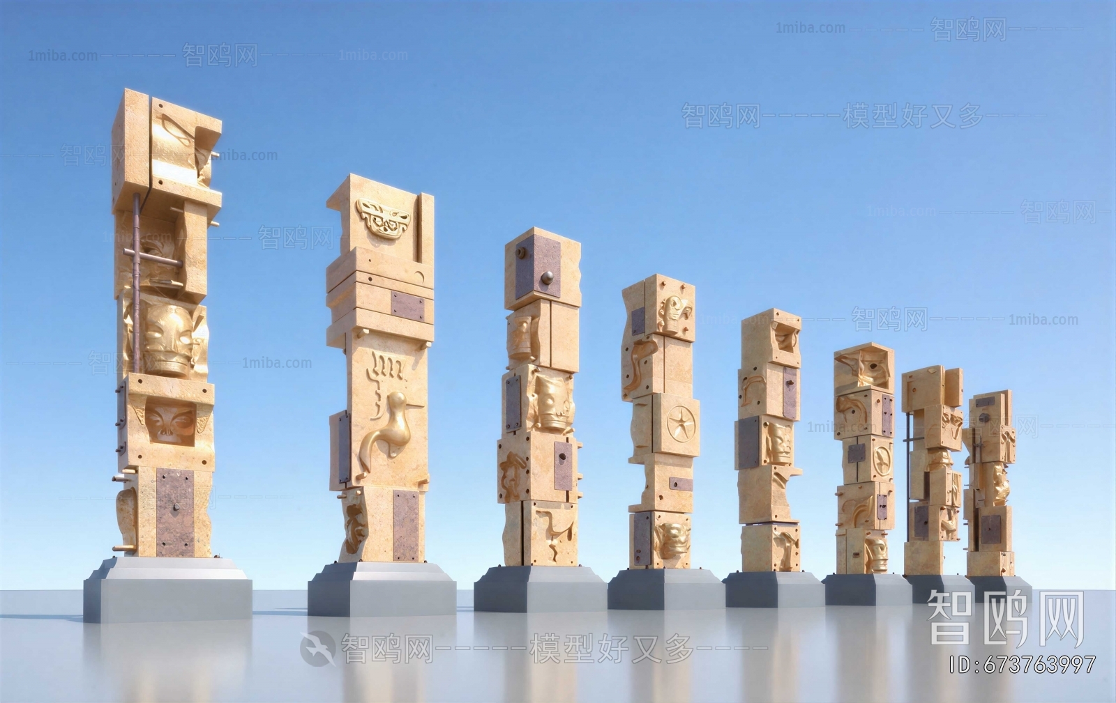Modern Sculpture Sketch