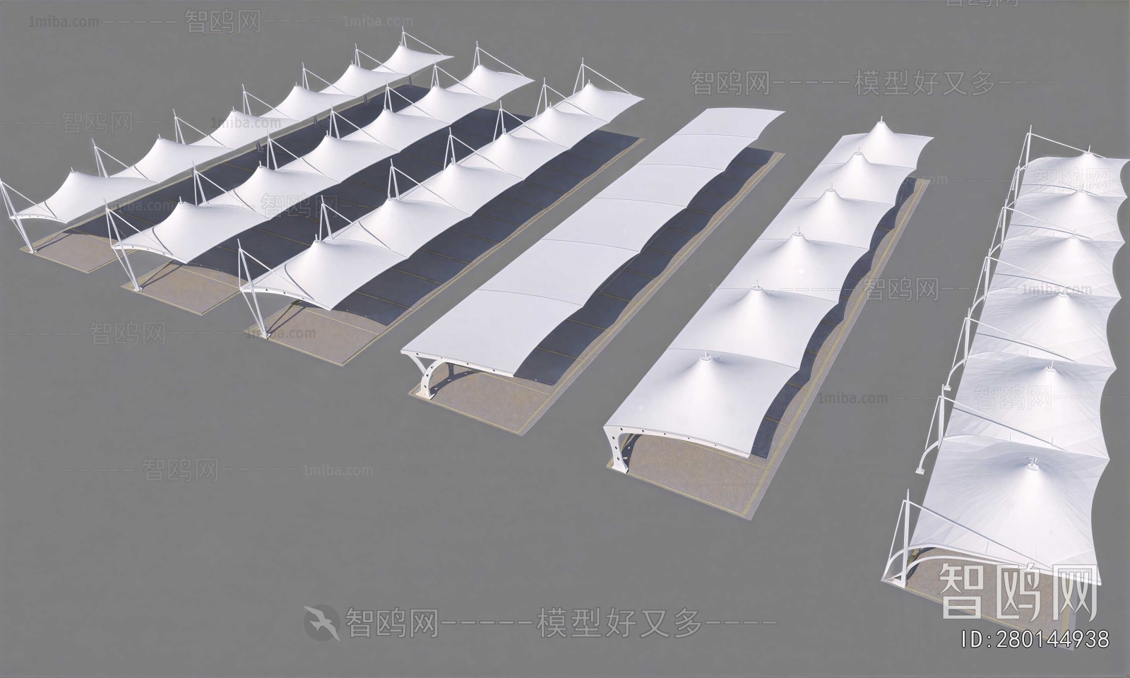 Modern Sunshade/Canopy/Tensioning Film