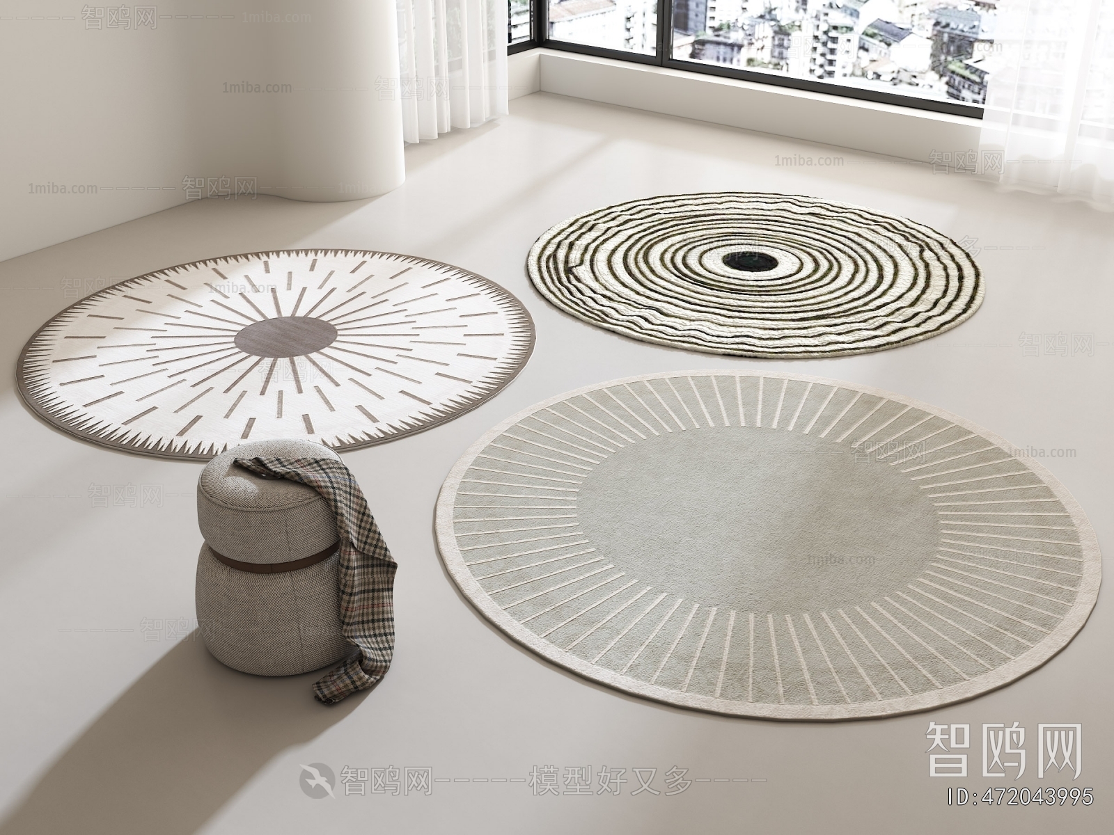Modern Circular Carpet