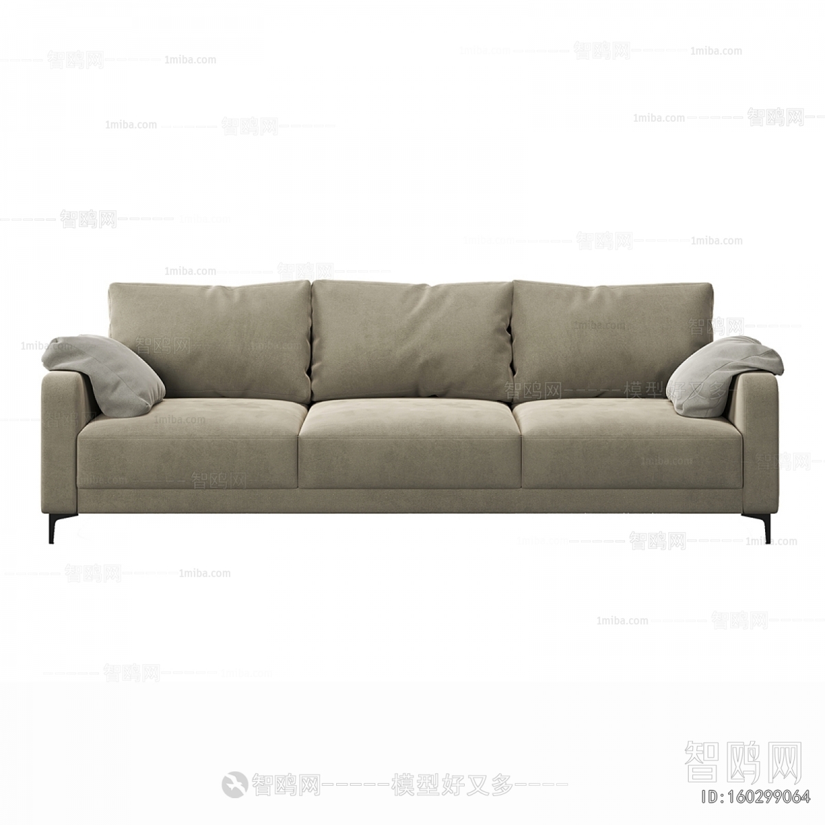 Modern Three-seat Sofa