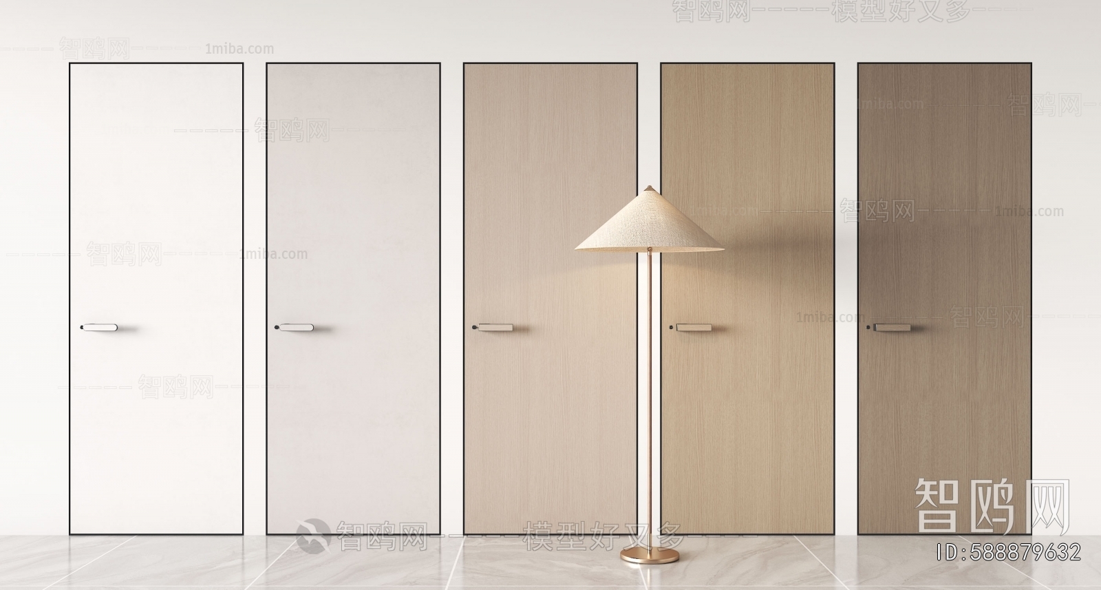 Modern Single Door