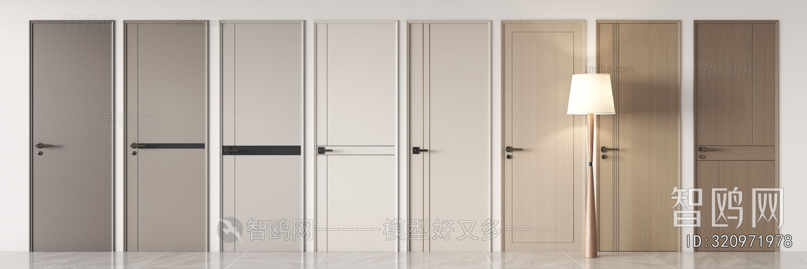 Modern Single Door