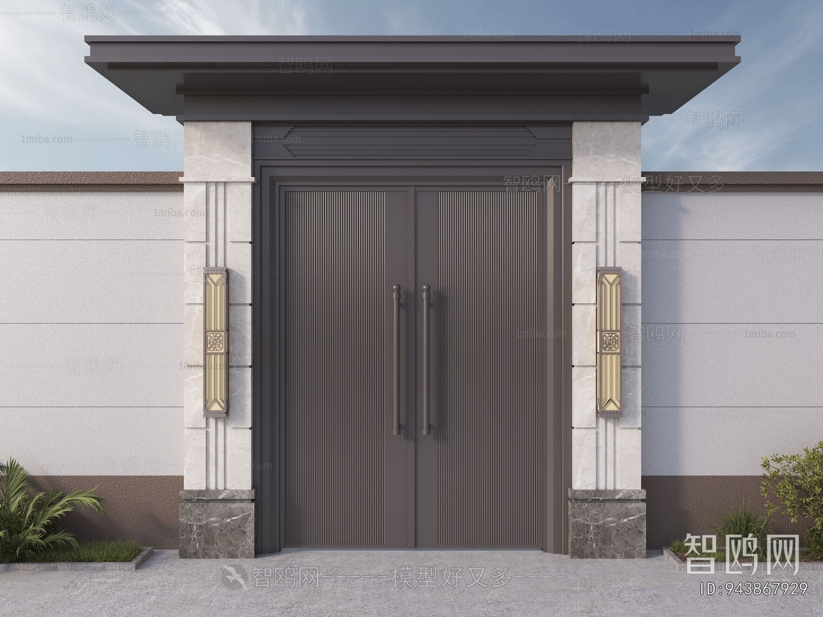 New Chinese Style Gate
