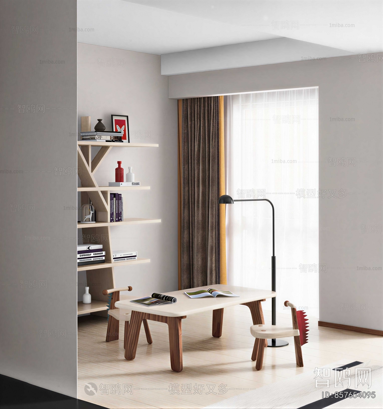 Modern Children's Room Activity Room