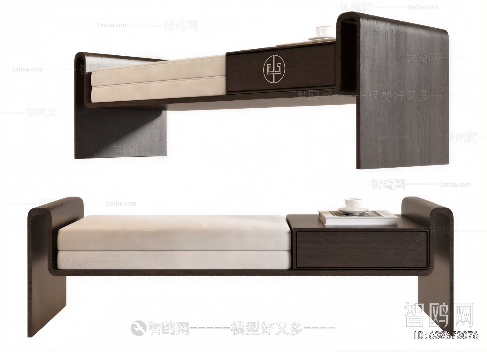 New Chinese Style Bench