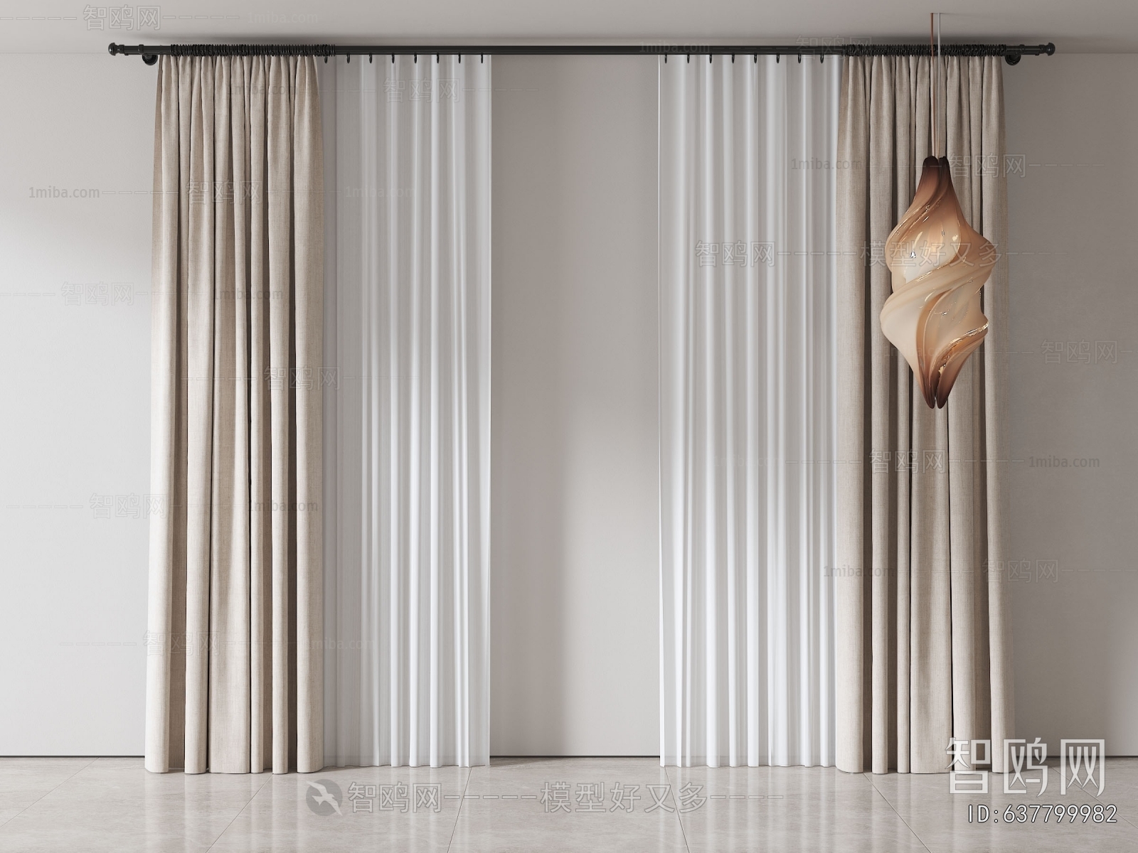 Modern The Curtain