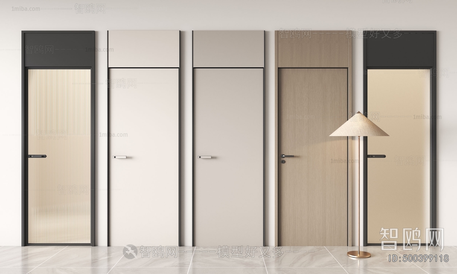 Modern Single Door