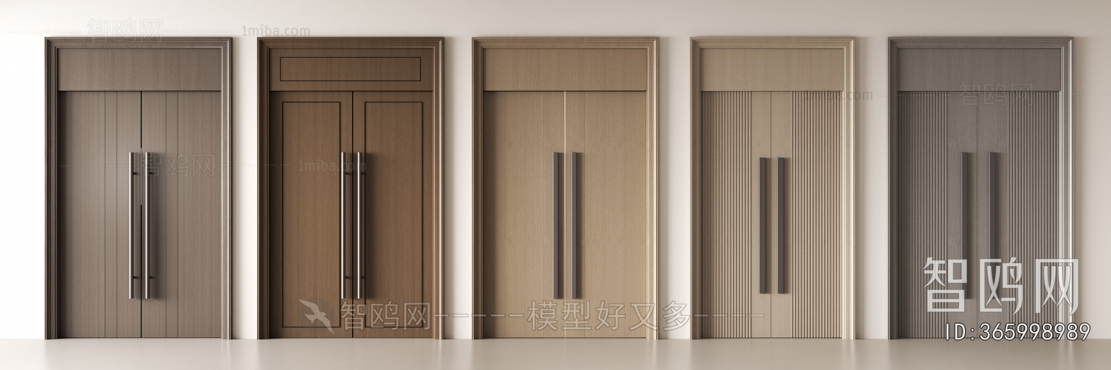 Modern Double Door