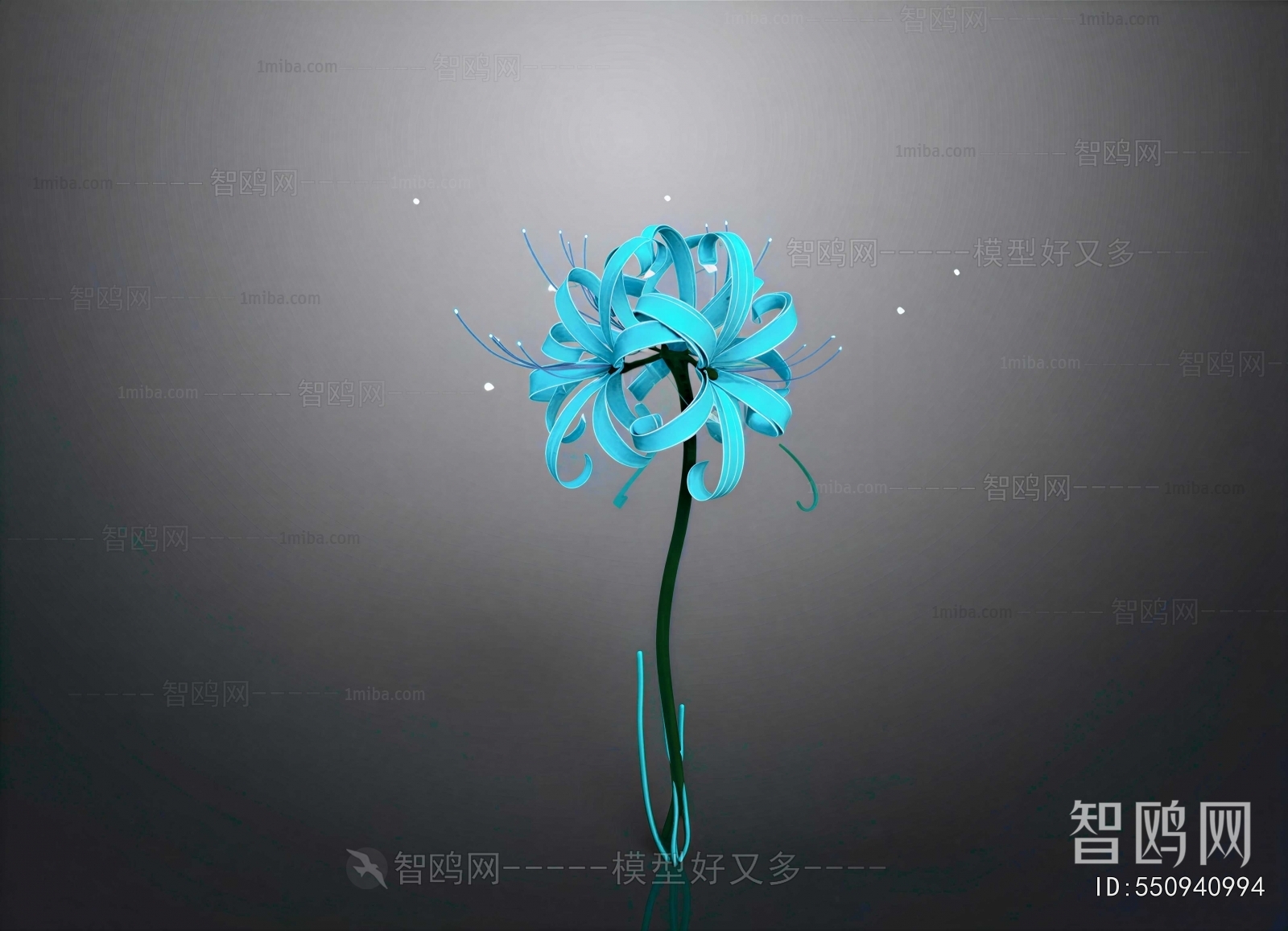 Modern Flowers And Grass