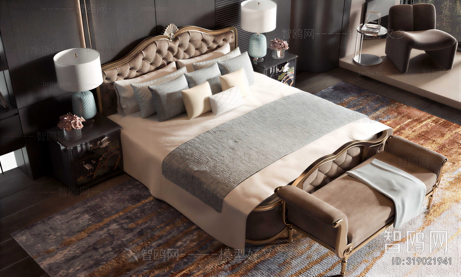 European Style Double Bed