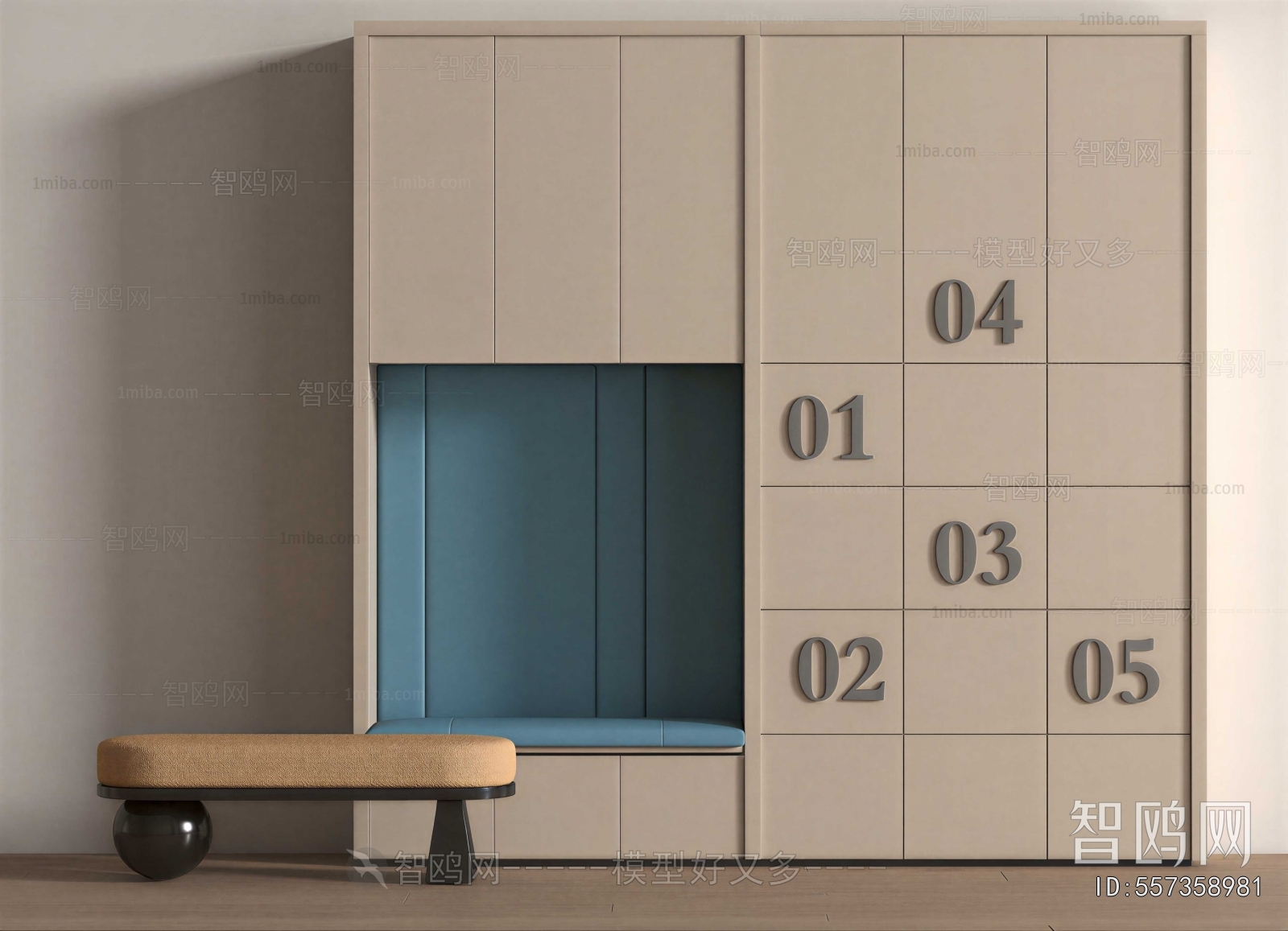 Modern Public Cabinet/lock Cabinet