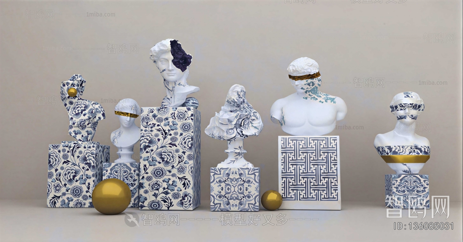 Simple European Style Sculpture