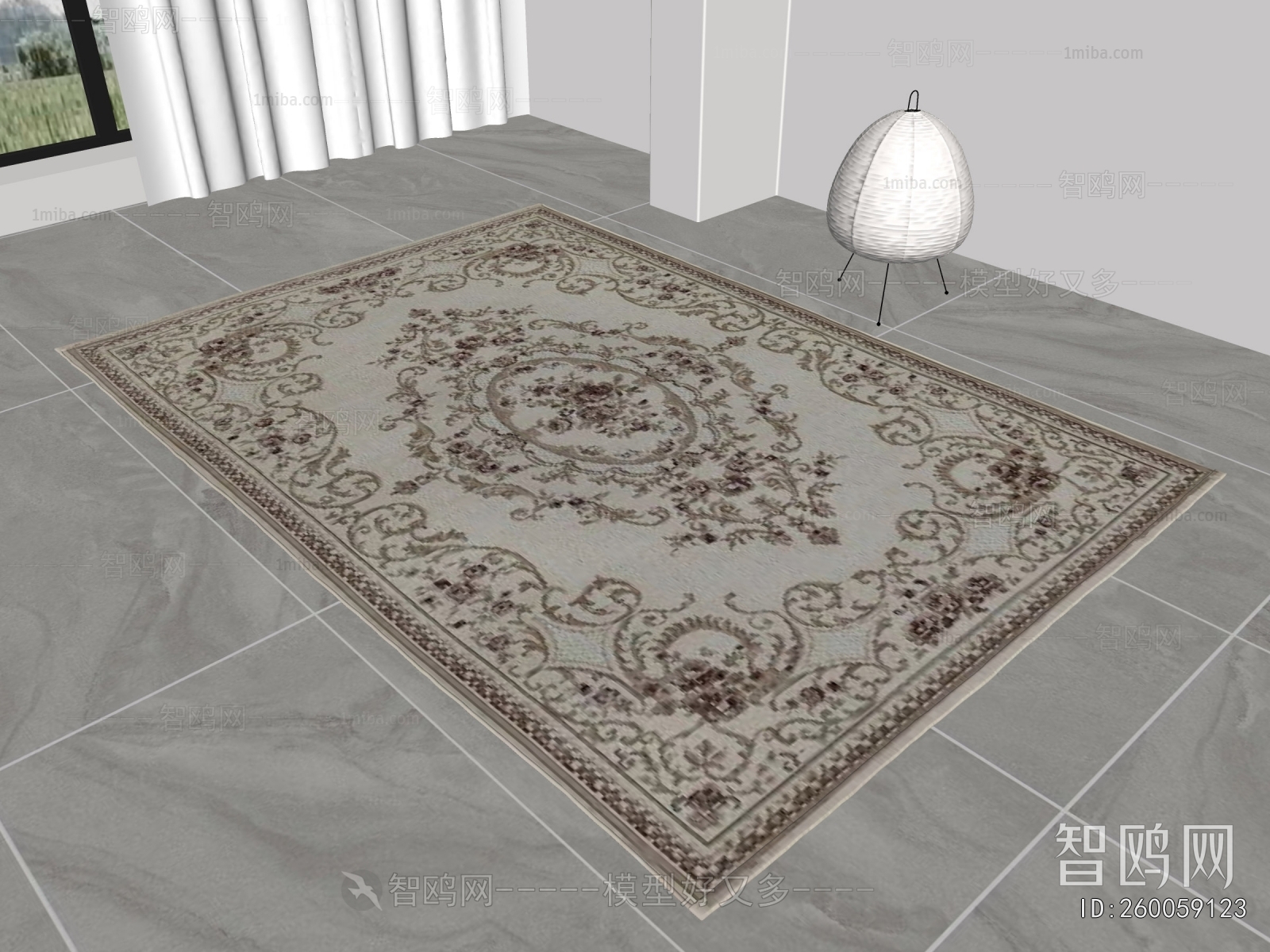 Simple European Style The Carpet