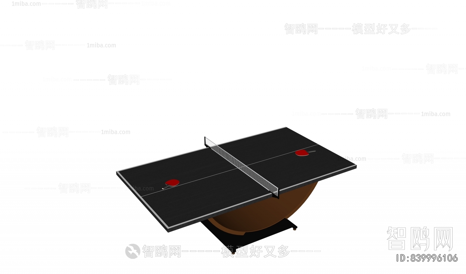Modern Table-tennis Table
