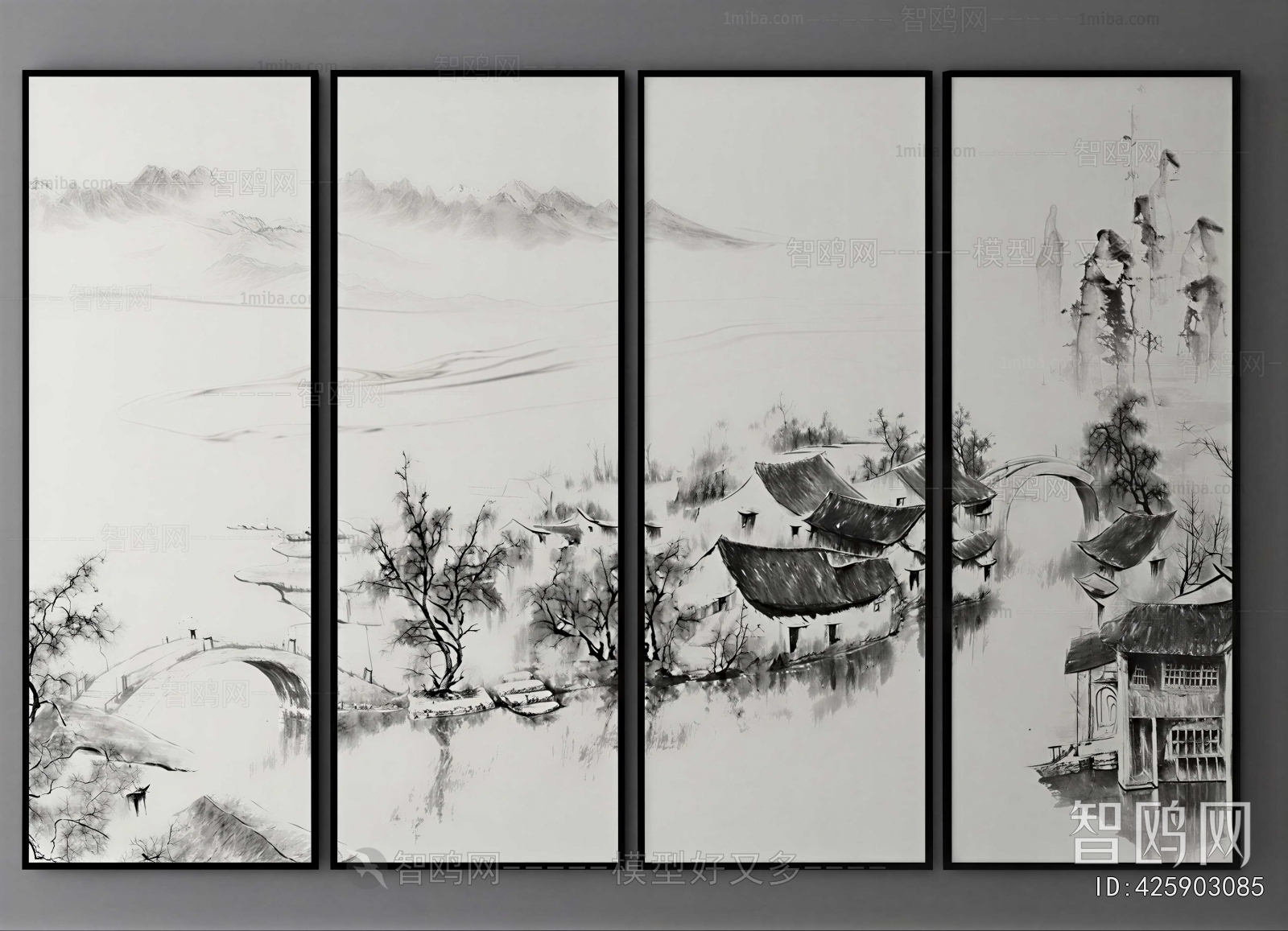 New Chinese Style Painting