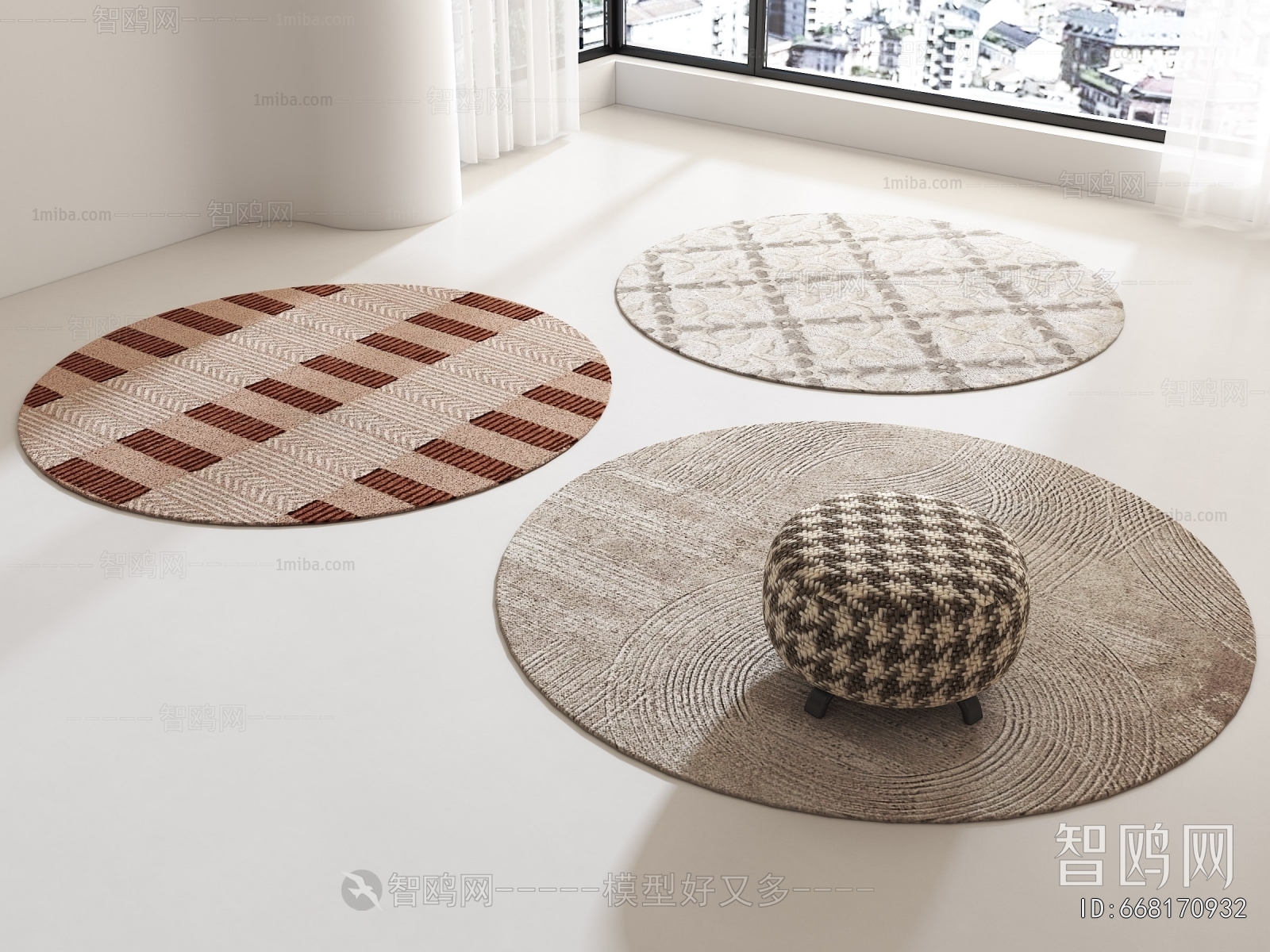 Modern Circular Carpet