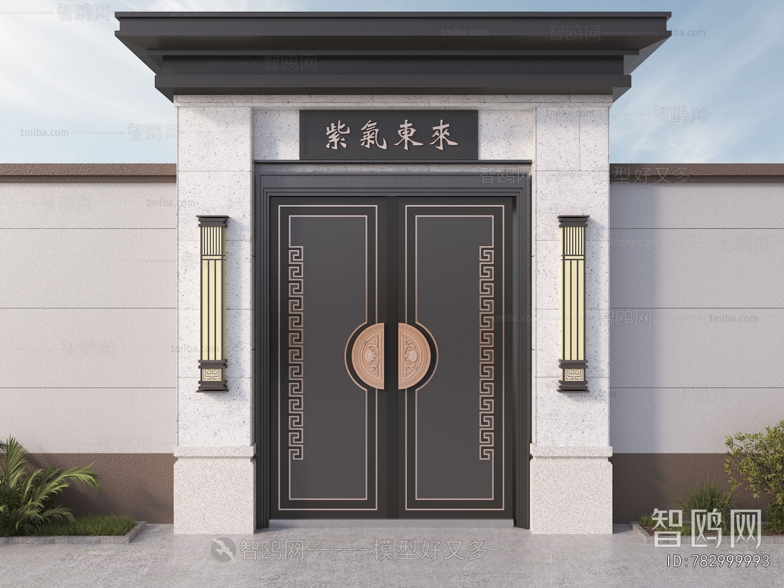 New Chinese Style Gate