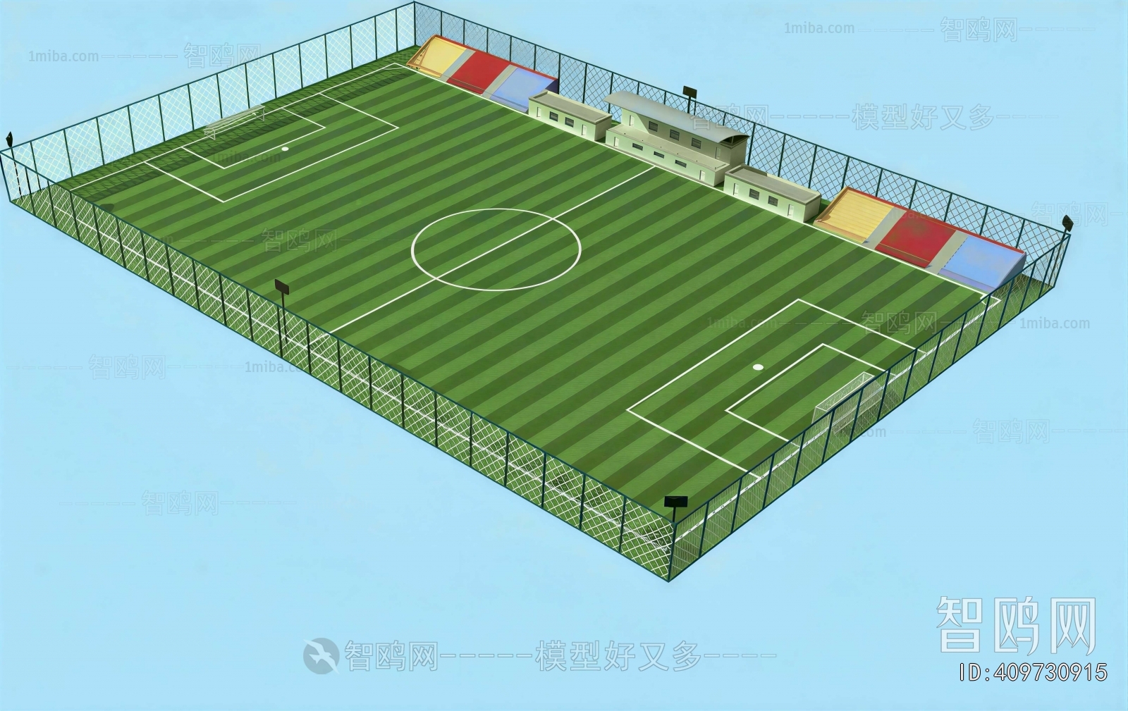 Modern Outdoor Sports Stadium