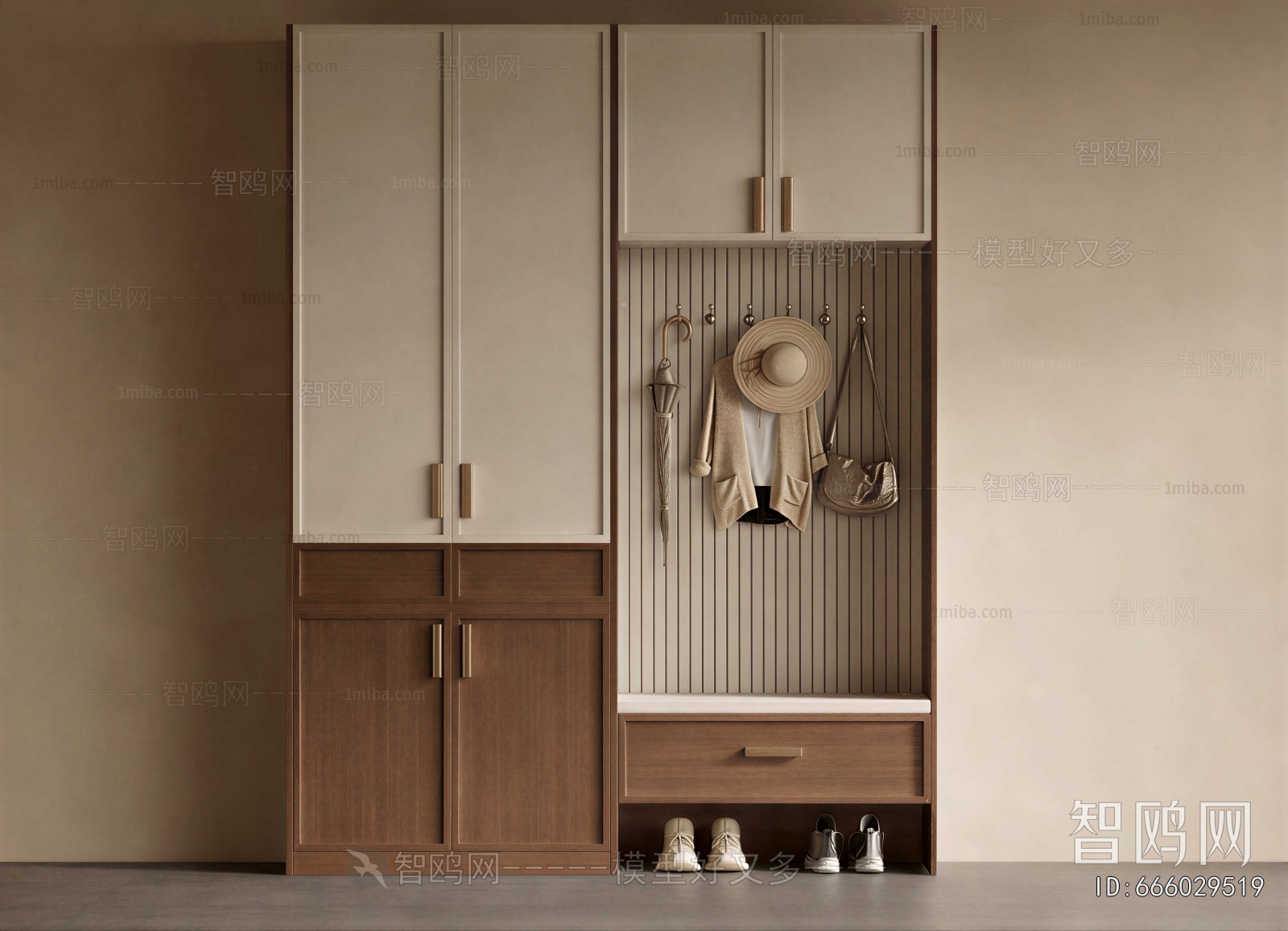 Modern Shoe Cabinet