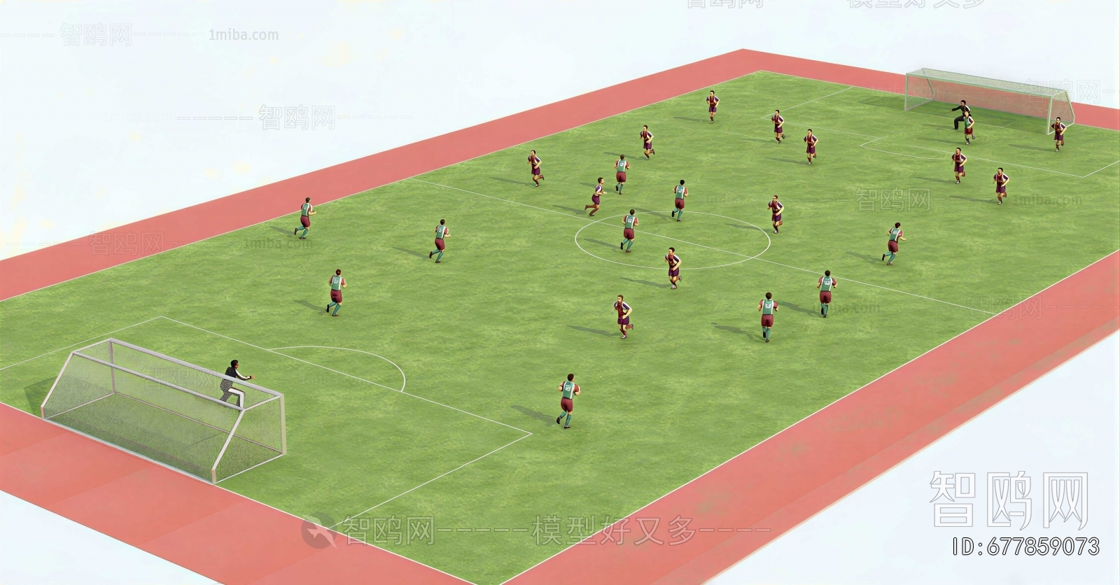 Modern Outdoor Sports Stadium