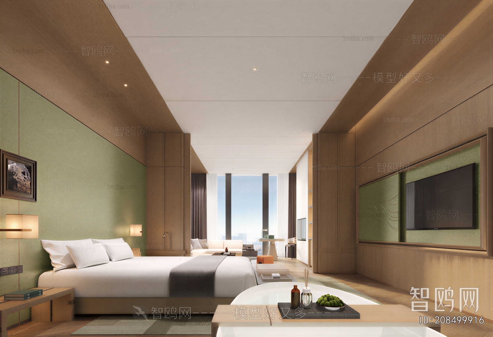 New Chinese Style Guest Room