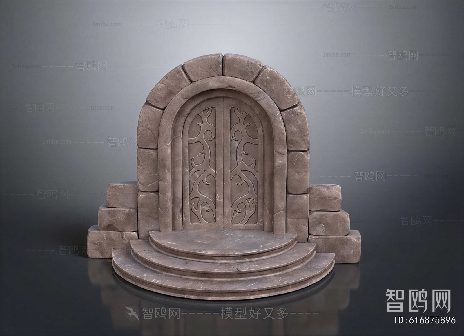 Retro Style Facade Element