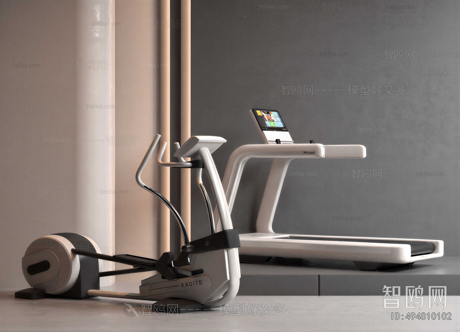 Modern Fitness Equipment