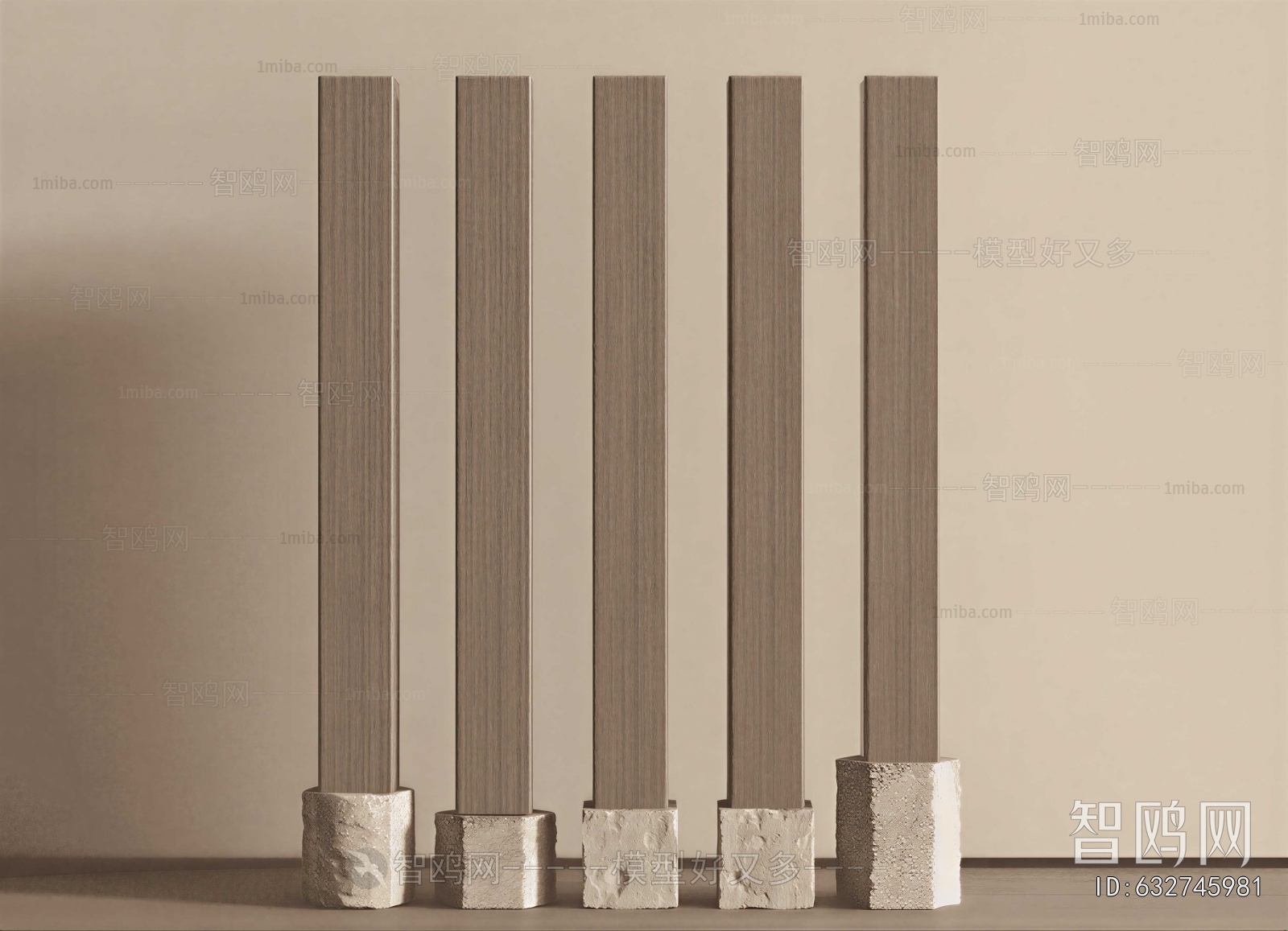 New Chinese Style Column