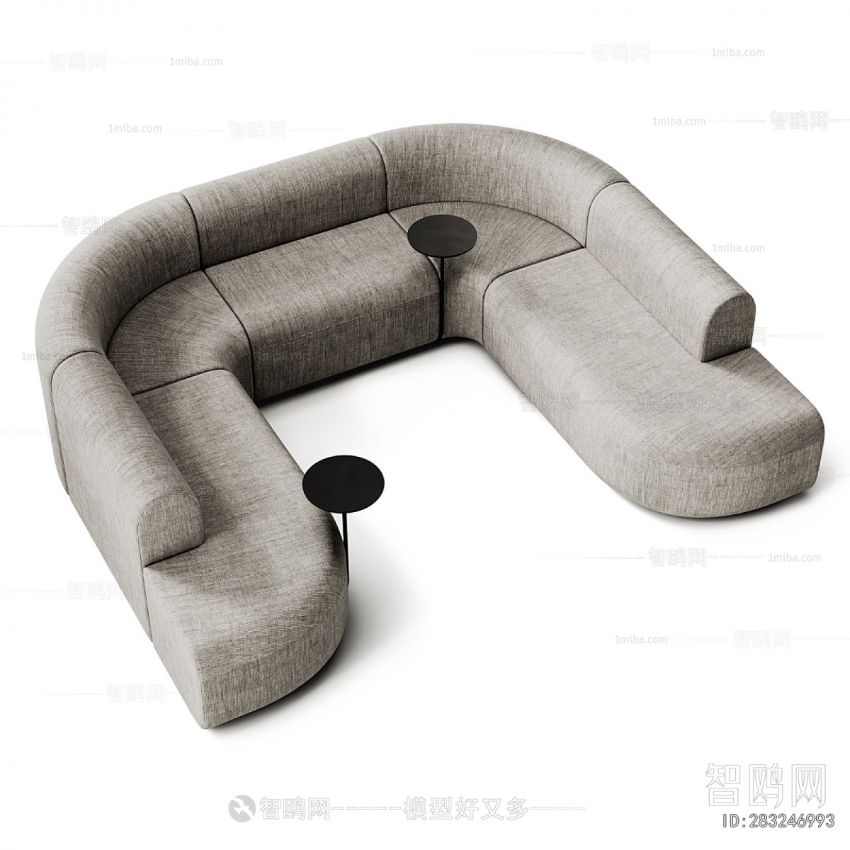 Modern Curved Sofa