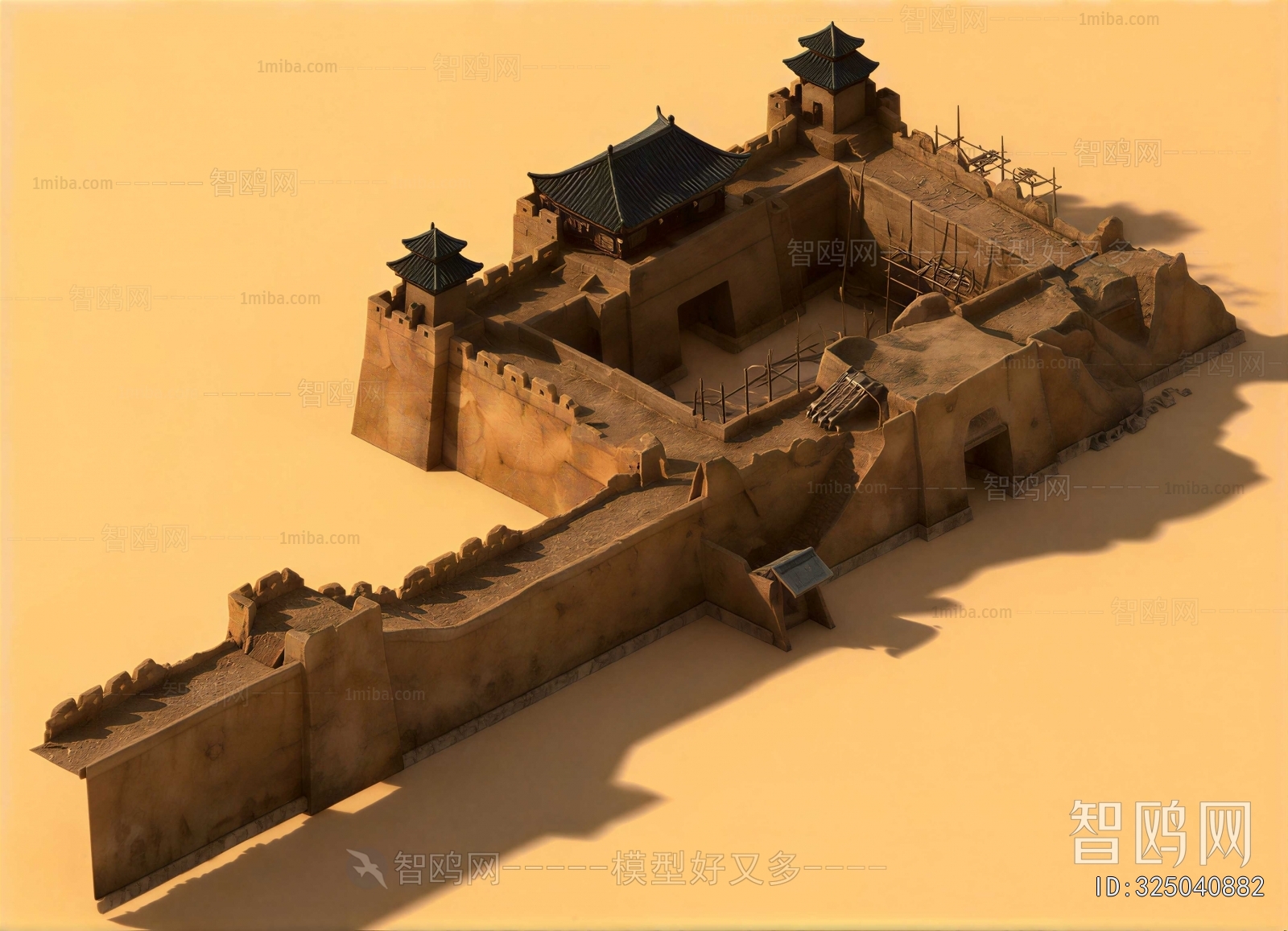 Chinese Style Ancient Architectural Buildings