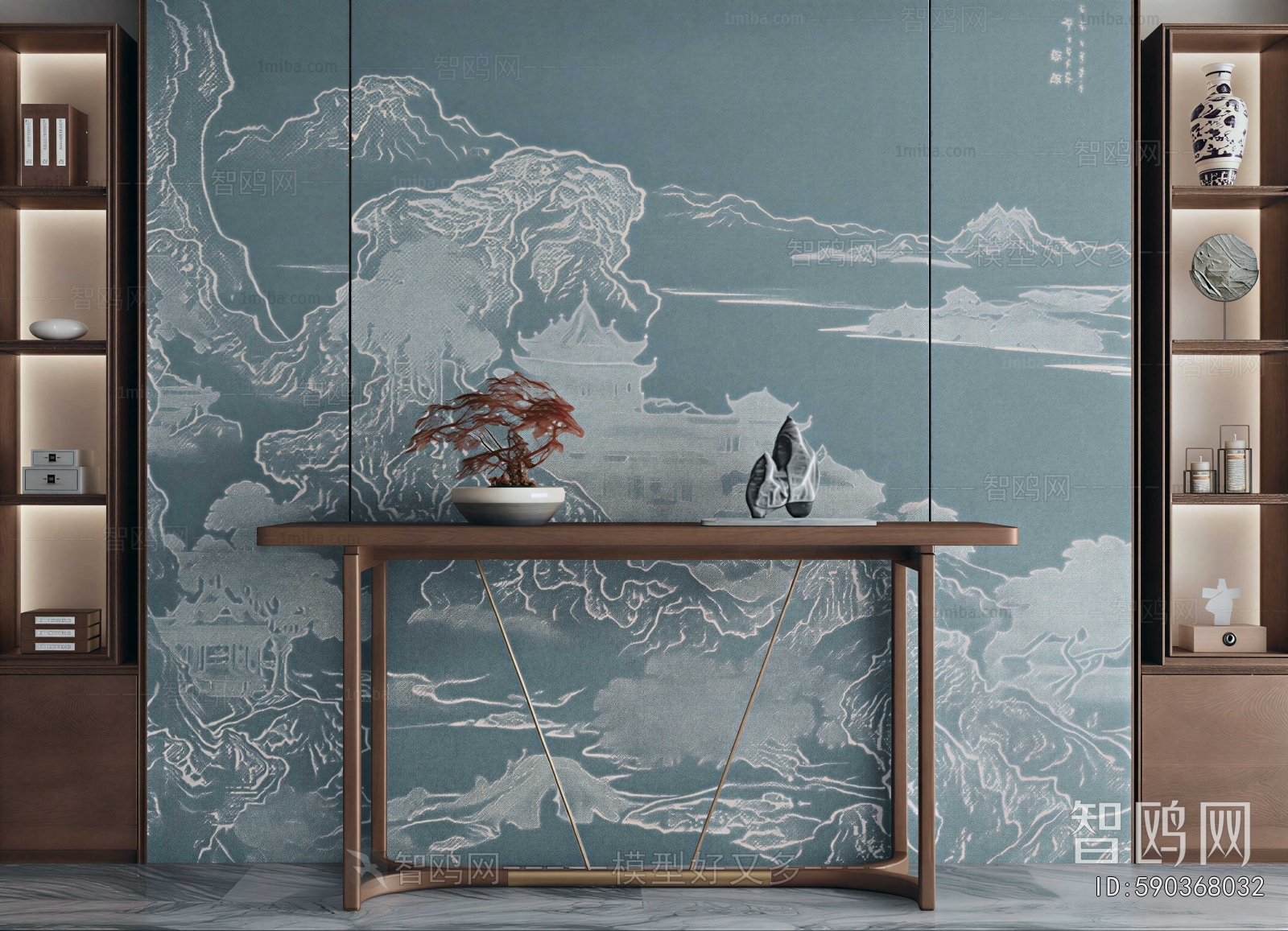 New Chinese Style Console