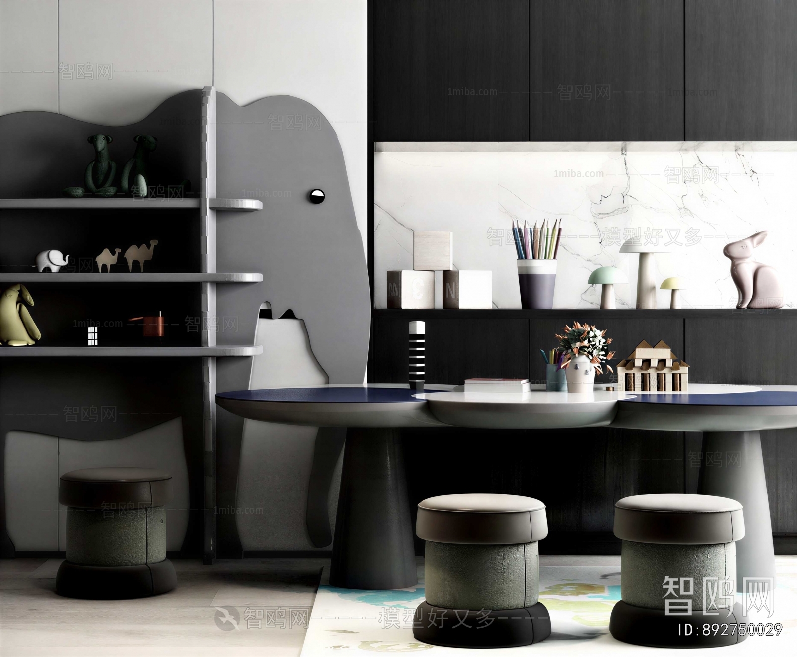 Modern Children's Table/chair