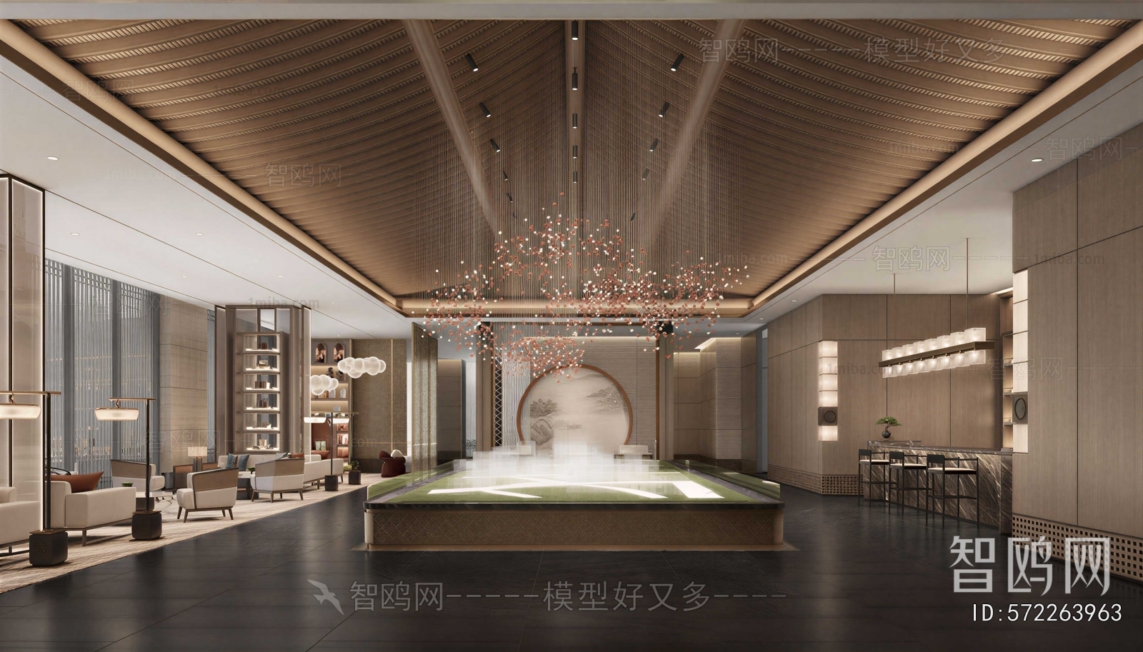 New Chinese Style Reception Hall