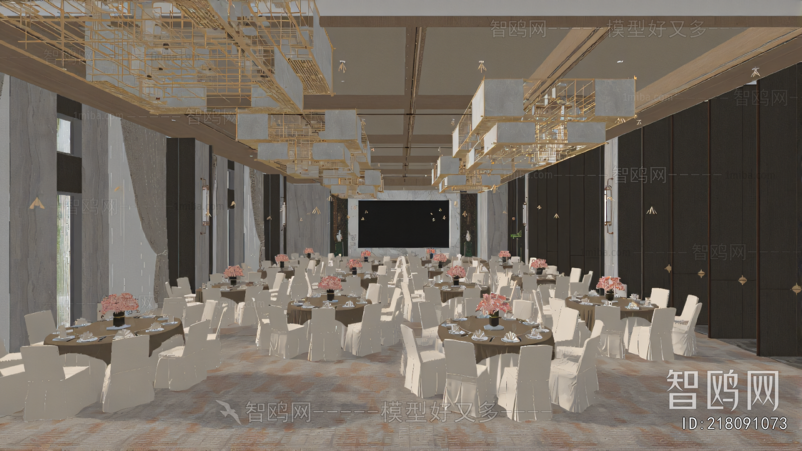 New Chinese Style Banquet Hall