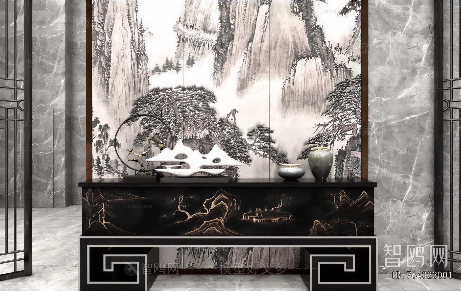 New Chinese Style Console