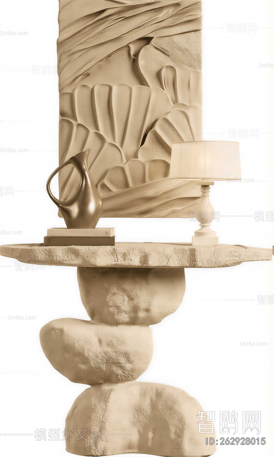Wabi-sabi Style Console