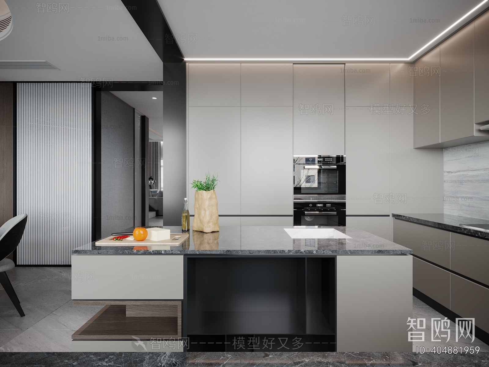Modern Open Kitchen