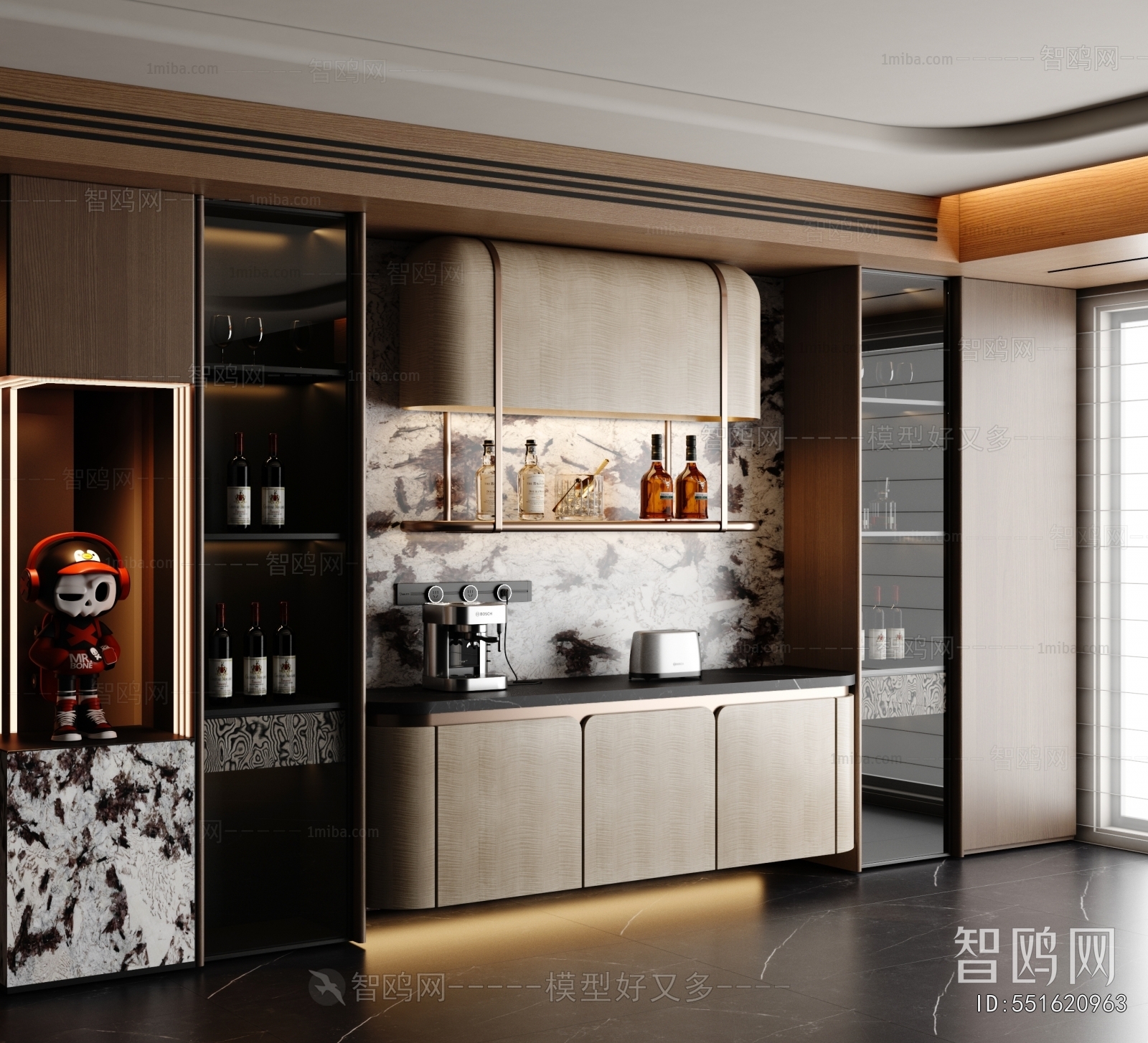 Modern Wine Cabinet