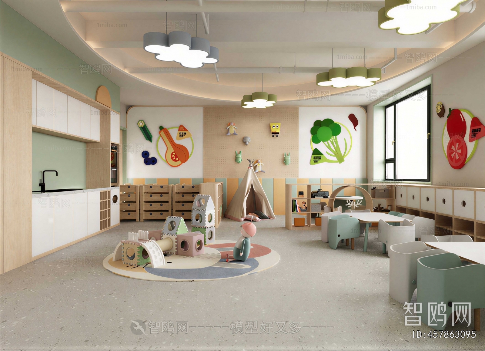 Modern Kindergarten Classrooms