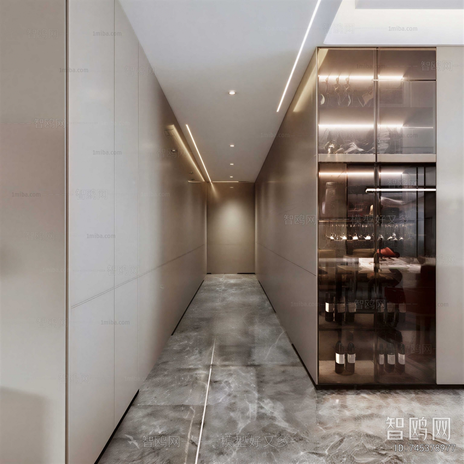 Modern Hallway