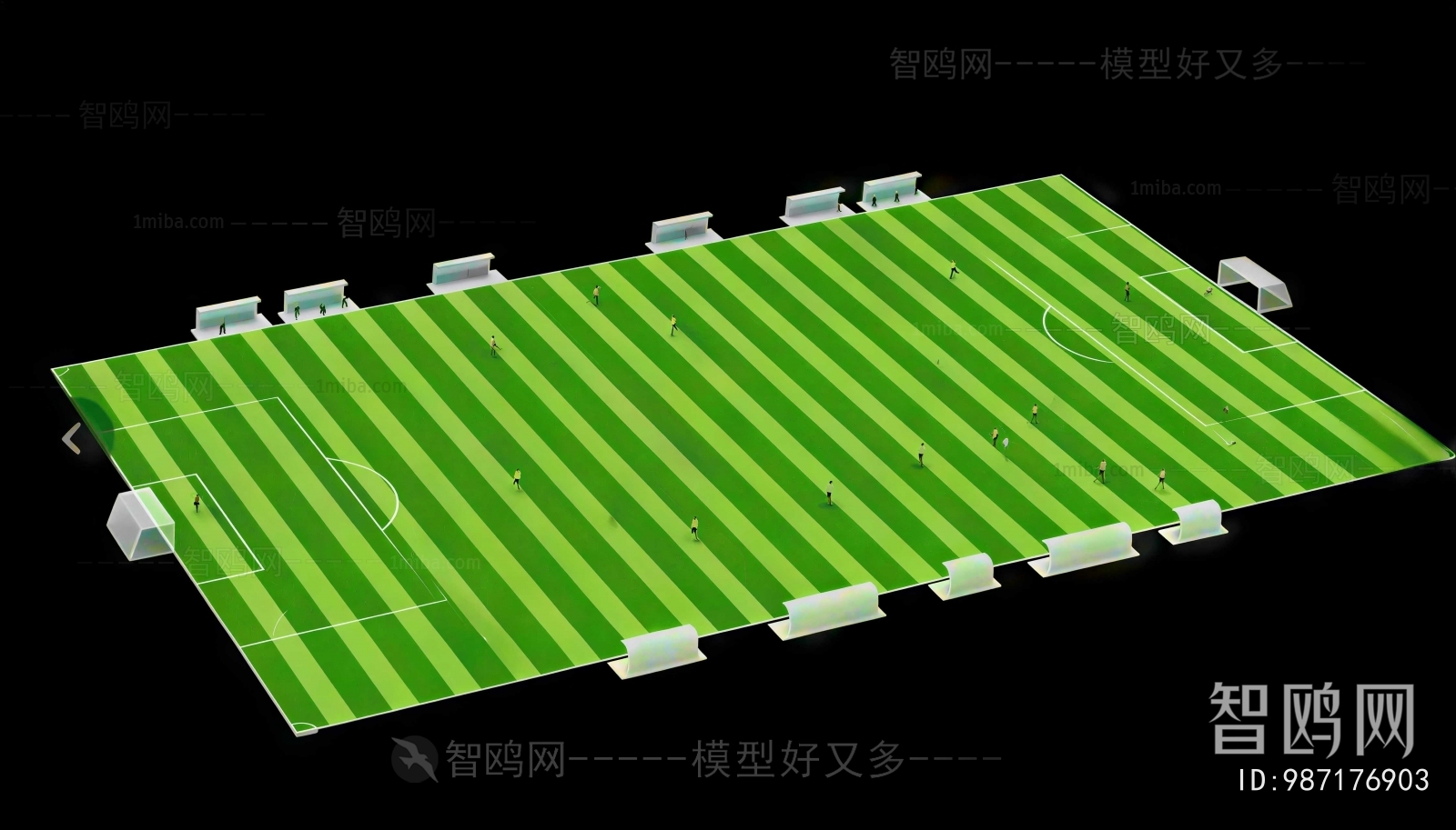 Modern Outdoor Sports Stadium