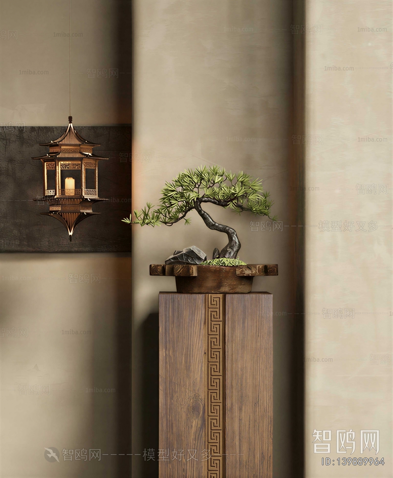 New Chinese Style Bonsai