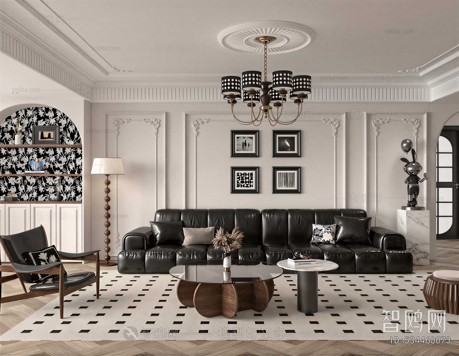 French Style A Living Room