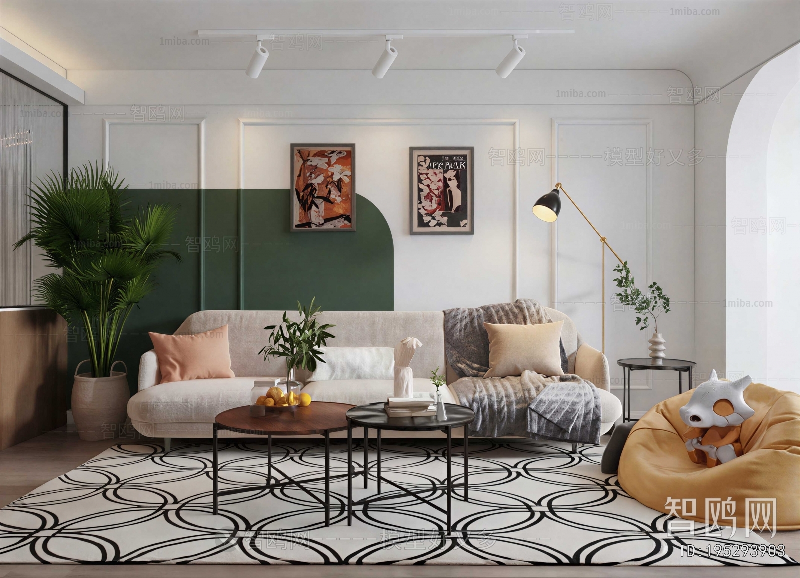 French Style A Living Room