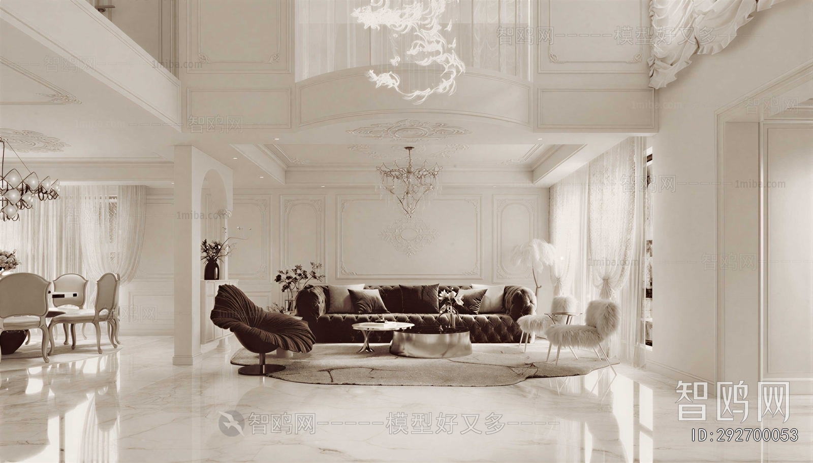 French Style A Living Room