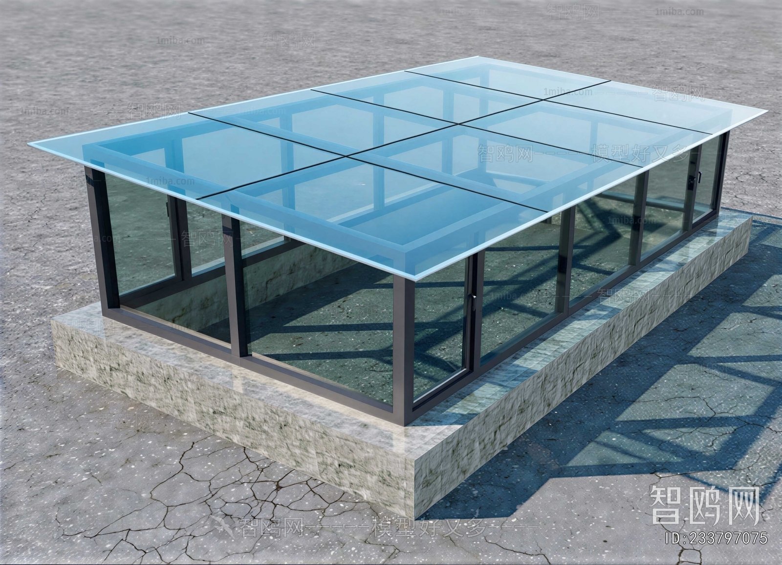 Modern Glass Sunshine Room
